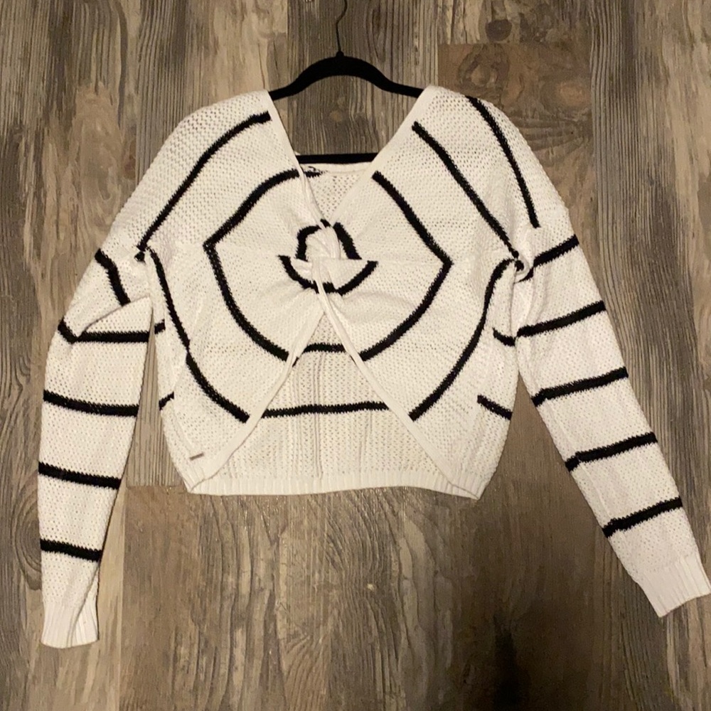 stripped sweater